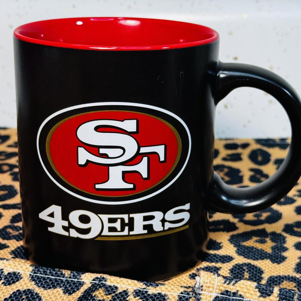 San Francisco 2017 Boelter Brand 49ers Black and Red Ceramic Coffee Mug